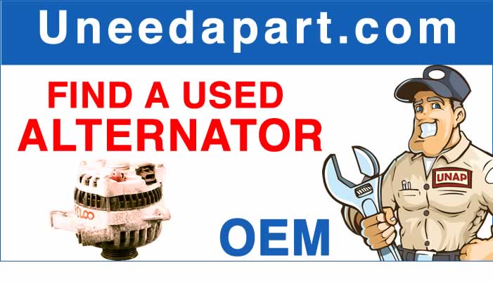 GET A USED Car Alternator from Uneedapart